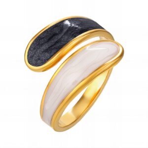 Anello "Noir & Black"