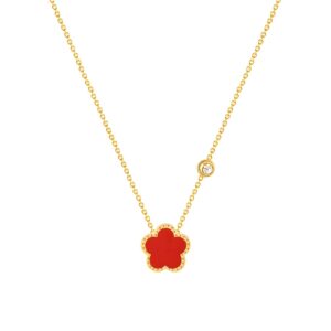 Collana "Fiore Rosso"