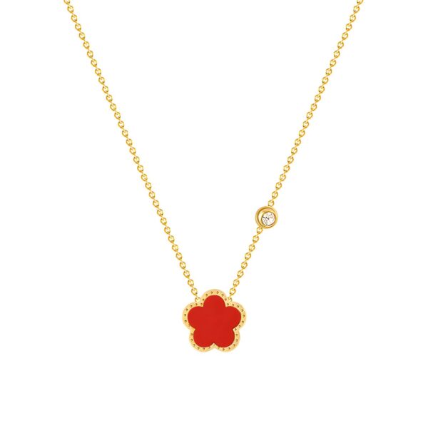 Collana "Fiore Rosso"