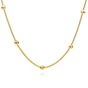 Collana "Golden Sphere"