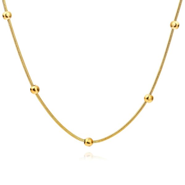 Collana "Golden Sphere"