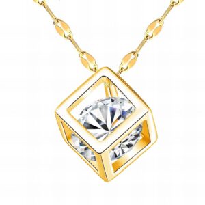 square_zirconium_necklace_2 Collana "Pura"