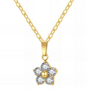 Collana "Flor de cristal"