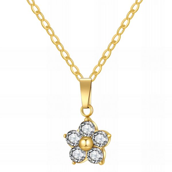 Collana "Flor de cristal"